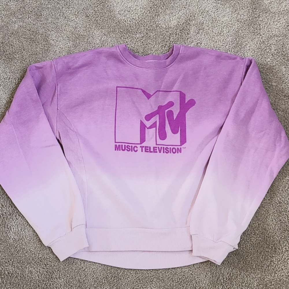 Ladies MTV crop sweatshirt Size Small - Picture 8 of 10